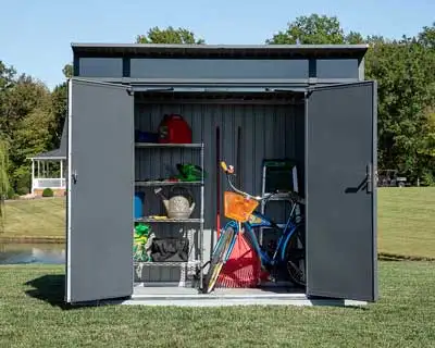 Steel Storage Sheds for a Neat and Organized Home