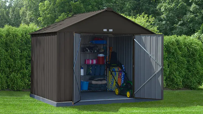 Storage Shed, Metal and Fabric Sheds