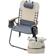 Camp & Go Hi Boy Lace-up Removable Backpack Chair - Slate/Putty