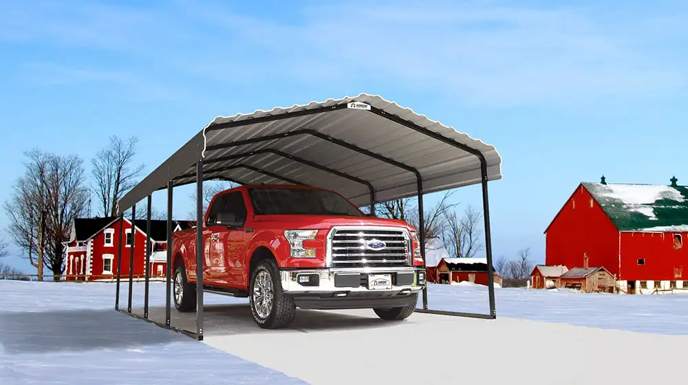 Can You Use an Arrow Carport in the Winter?