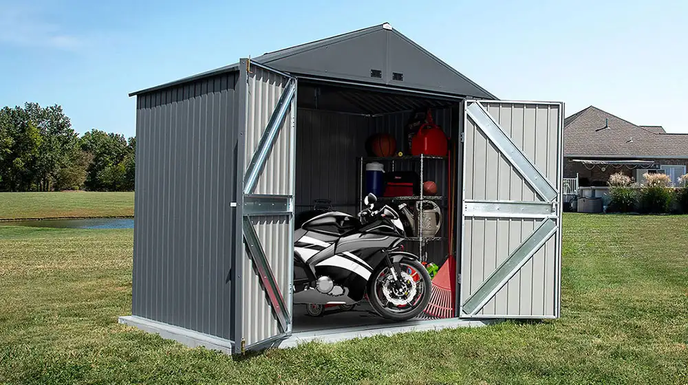 Motorcycle Sheds: Solutions for Storing Your Bike