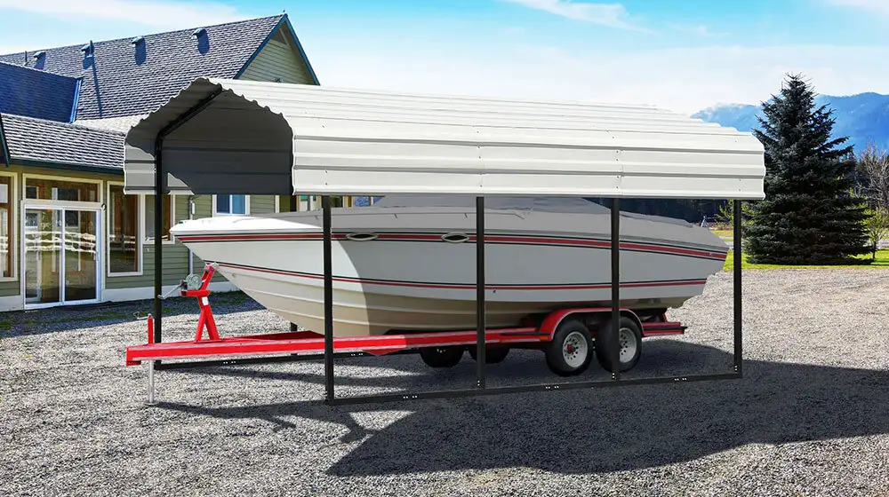 Carports for Boats: A Practical Solution for Dry-Docking at Home
