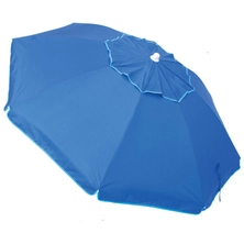 RIO 6 1/2' Umbrella w/ Integrated Sand Anchor - Pacific Blue