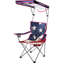 Full Size Shade Folding Chair, U.S. Flag