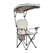 Max Shade Folding Chair, Khaki/Gray