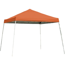 HD Series Slant Leg Pop-Up Canopy, 10 ft. x 10 ft. Orange