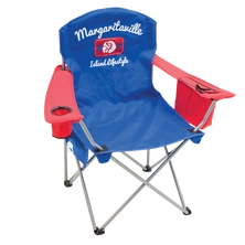 Margaritaville Quad Chair, Island Lifestyle 1977, Blue/Red