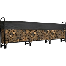 Heavy Duty Firewood Rack, 12 ft.