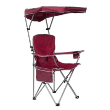 Max Shade Folding Chair - Red/Gray