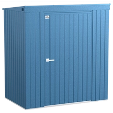 Arrow Elite Steel Storage Shed, 6x4, Blue Grey