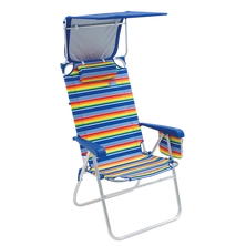 RIO Beach Hi-Boy Aluminum Beach Chair with Canopy 