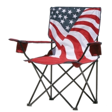 Quik Chair Stars & Stripes Folding Camp Chair