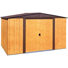 Woodlake Steel Storage Shed, 10 ft. x 12 ft.